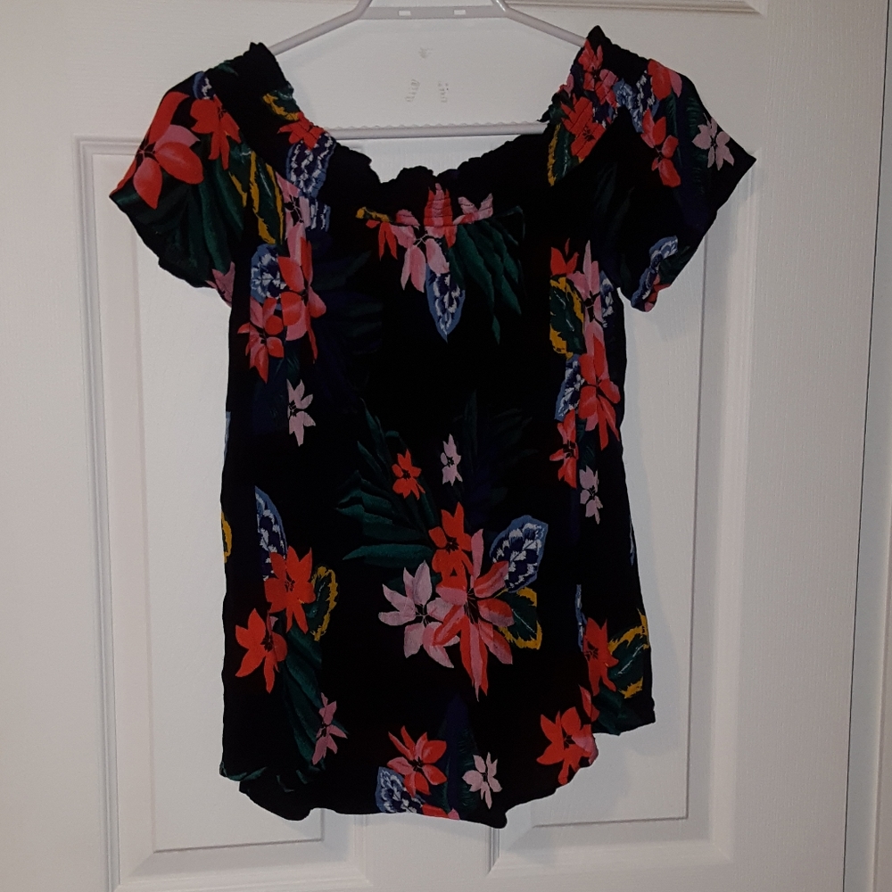 Old Navy Flowered Shirt
